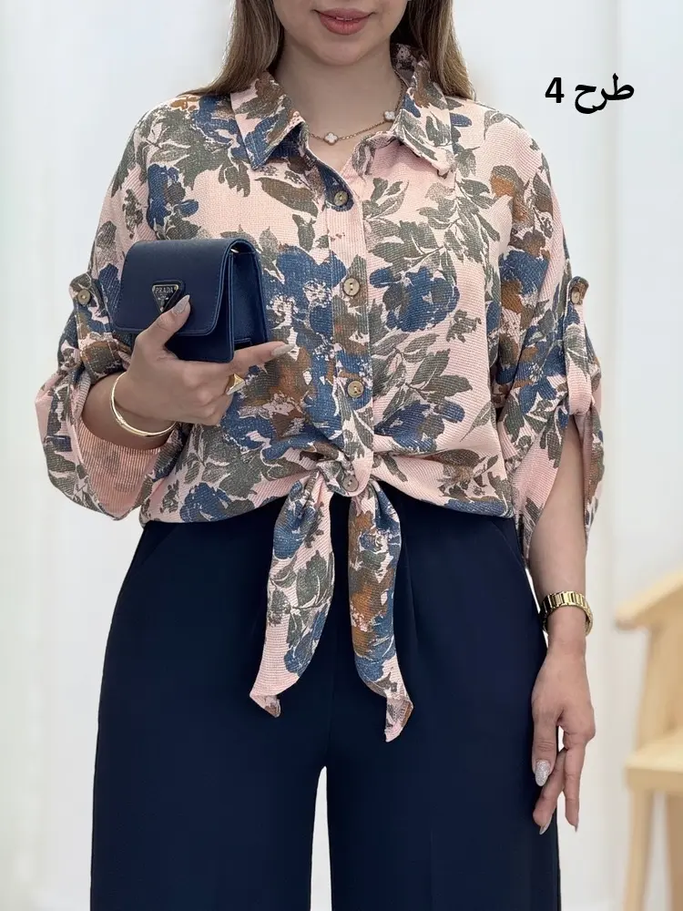 4312-شومیز وال